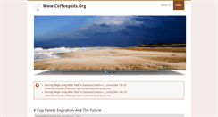 Desktop Screenshot of coffeepods.org
